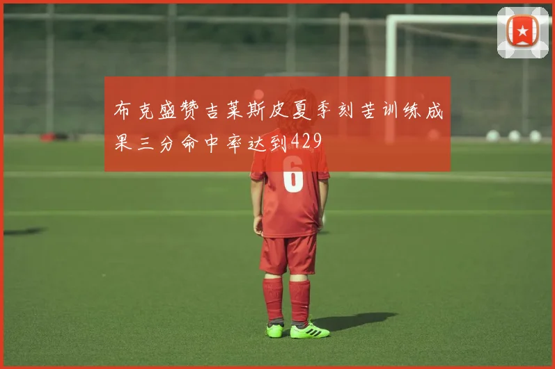 布克盛赞吉莱斯皮夏季刻苦训练成果三分命中率达到429