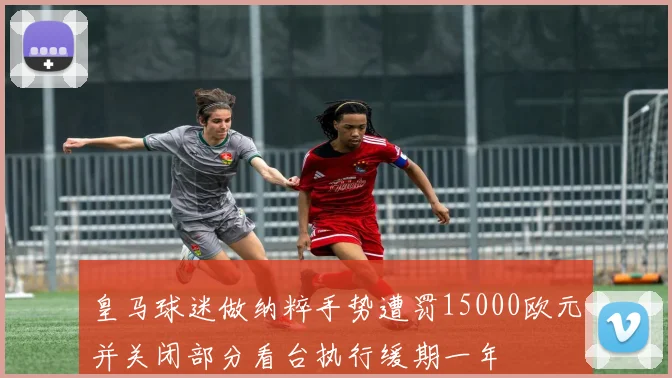 皇马球迷做纳粹手势遭罚15000欧元并关闭部分看台执行缓期一年